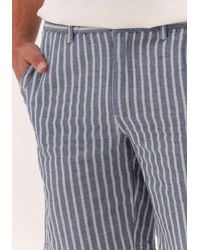 Anerkjendt - Kurze Hose Aklt John Stripe Shorts - Lyst
