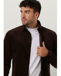Anerkjendt - Overshirt Akleif Corduroy Shirt Herren - Lyst