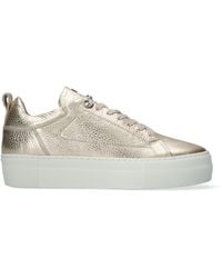 RED-RAG - Goldfarbene Sneaker Low 74402 - Lyst