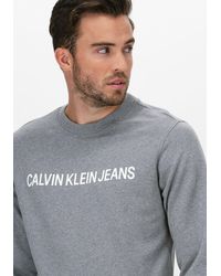 Calvin Klein - Logo-Sweatshirt - Lyst