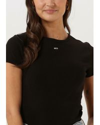 Tommy Hilfiger - T-shirt Tjw Bby Essential Rib Ss - Lyst