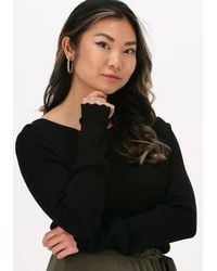 Object - Top Objharriet L/S Knit Pullover Damen - Lyst