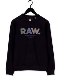 G-Star RAW Sweatshirt Colored Rad. R Sw - Schwarz
