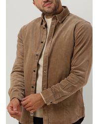 Anerkjendt - Overshirt Akleif Corduroy Shirt Herren - Lyst