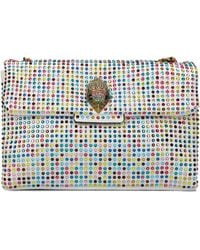 Kurt Geiger - Umhängetasche Fabric Mini Kensington Damen - Lyst