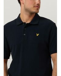 Lyle & Scott - Polo-shirt Milano Trim Polo Shirt - Lyst