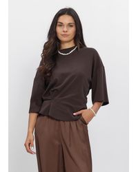 Second Female - Damen Tops & T-Shirts Missouri Tee - Lyst