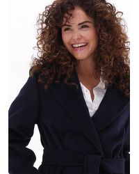 Tommy Hilfiger - Mäntel Wool Blend Db Belted Coat Damen - Lyst
