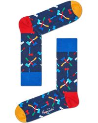 Happy Socks Socken Axe - Blau