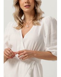 Alix The Label - Minikleid Ladies Woven Fake Wrap Dress Damen - Lyst