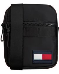 Tommy Hilfiger Schwarze Umhängetasche Tommy Mini Reporter