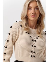 Scotch & Soda - Pullover Stitch And Bobble Placement Wool Blend Pullover Nicht-gerade - Lyst