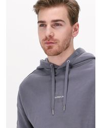 Calvin Klein - Sweatshirt Monogram Logo Hoodie - Lyst