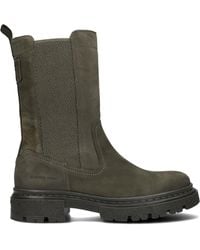 G-Star - Chelsea Boots Kafey Hgh Chs Nub W Damen - Lyst
