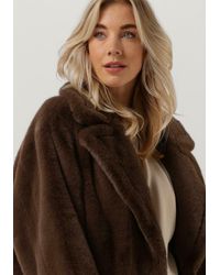 Stand Studio - Fake-fur-jack Maria Coat Soft - Lyst