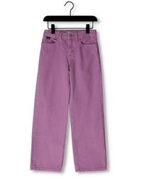 Calvin Klein - Wide Jeans Wide Leg Hr Iris Orchid Mädchen - Lyst