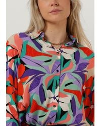 Colourful Rebel - Bluse Talia Big Flower Oversized Boyfriend Blouse - Lyst