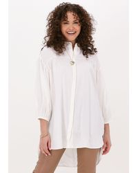 Simplee - Bluse Woven Blouse Marin Struc Nicht-gerade - Lyst