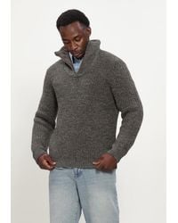 Barbour - Herren Pullover & Cardigans New Tyne Half Zip Knitted Jumper - Lyst