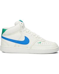Nike Sneaker High Court Vision Mid Wmns - Schwarz