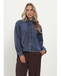 Object - Damen Tops & T-Shirts Objrosie L/S Re Shirt Noos - Lyst