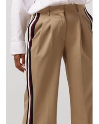 Tommy Hilfiger - Weite Hose Wide Leg Pleated Pant - Lyst