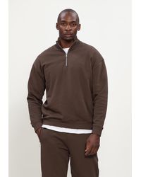 Genti - Herren Pullover & Cardigans Half Zip Sweat - Lyst