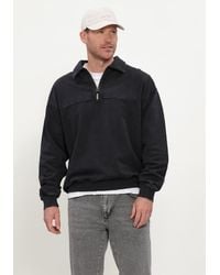 Woodbird - Herren Polos & T-Shirts Wbloke Washed Zip Polo - Lyst