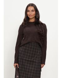 Object - Damen Pullover & Cardigans Objarona L/S Re Knit Pullover - Lyst