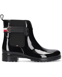 Bottines Tommy Hilfiger pour femme - Jusqu'à -50 % sur Lyst.fr