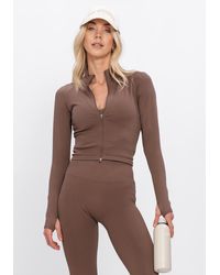 Aim'n - Damen Pullover & Cardigans Shape Seamless Zip Jacket - Lyst
