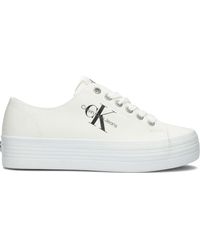 Calvin Klein - Sneaker Low Vulcanized Flatform Laceup - Lyst