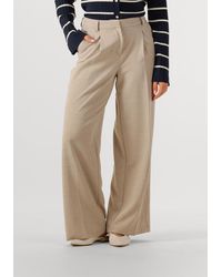 Object - Damen Hosen Objivy Hw Wide Pant - Lyst