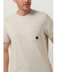 PME LEGEND - T-shirt Short Sleeve R-neck Open End Melange Jersey Nicht-gerade - Lyst