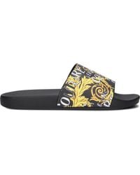 Versace Jeans Couture - Badelatsche Fondo Slide Dis. 38 - Lyst