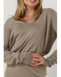 Minus - Midikleid Vilena V-neck Knit Dress - Lyst