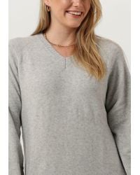 Minus - Midikleid Lilianne V-neck Midi Knit Dress - Lyst