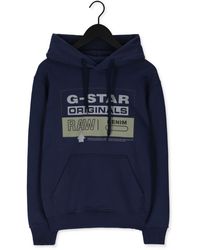 G-Star RAW Sweatshirt Originals Hdd Sw - Blau