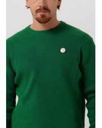 Scotch & Soda - Pullover Rib-knit Wool-blend Crewneck Pullover - Lyst