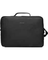 Calvin Klein - Laptoptasche Ck Must Pique 2g Conv Laptop Bag - Lyst