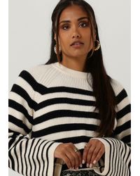 Second Female Pullover Matea Knit O-neck Nicht-gerade - Mehrfarbig