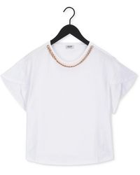 Liu Jo T-shirt T-shirt Moda M/c - Weiß