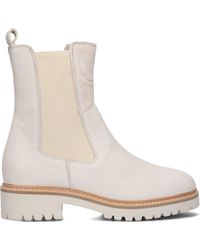 Omoda Denim Chelsea Boots 773 in Natur Damen Schuhe Stiefel Stiefeletten 