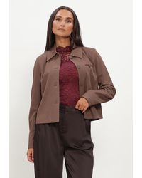 Object - Damen Blazers Objlisa Re L/S Short Blazer Jacket Noos - Lyst