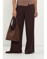 M·a·c - Damen Hosen 0231L Floating Crepe Coralie Wide Leg - Lyst