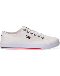 Baskets basses Tommy Hilfiger pour femme - Jusqu'à -53 % sur Lyst.fr