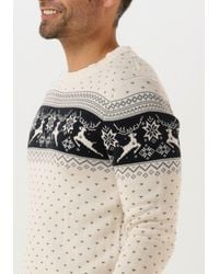 SELECTED - Pullover Slhnewdeer Ls Knit Crew Neck W Herren - Lyst
