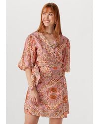 Object - Damen Kleider Objholly 2/4 Re Short Wrap Dress 138 - Lyst