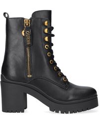 bottine guess femme noir