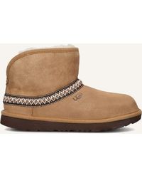 UGG - Mädchen Stiefel Classic Mini Crescent 1 - Lyst